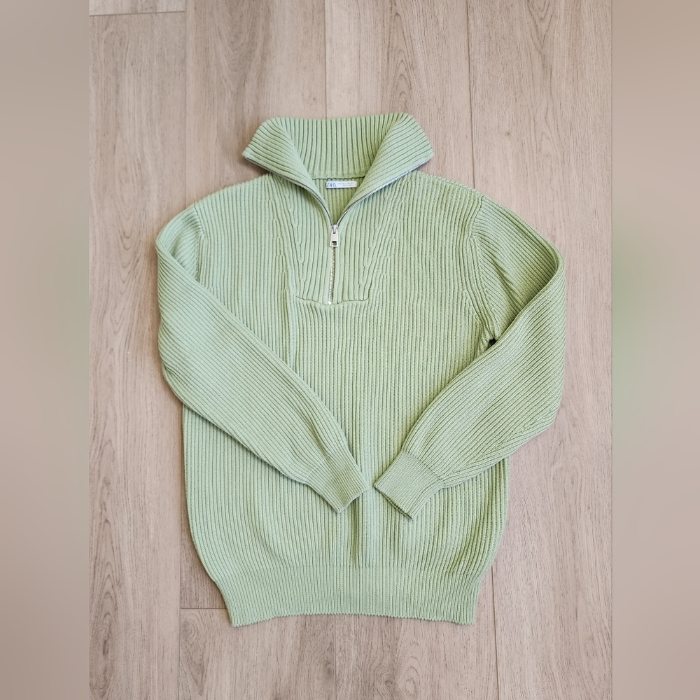 Men's Zara Zip Neck Sweater